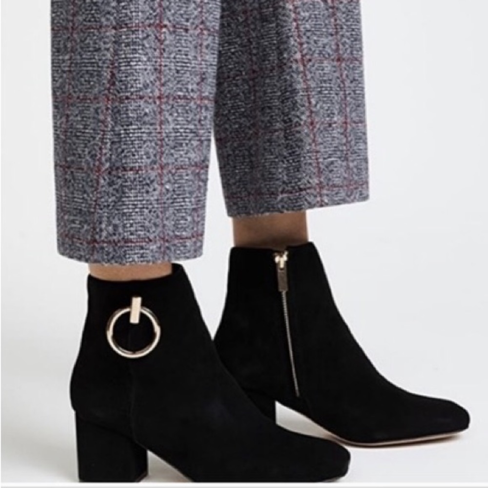 The Mode Collective☀️Francesca boot in black suede